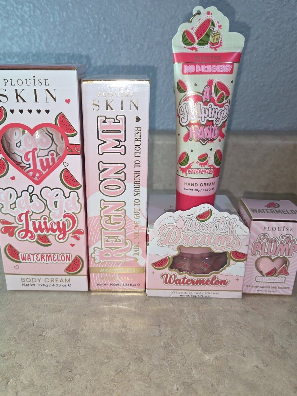 PLOUISE Watermelon Skin Care Bundle Lot